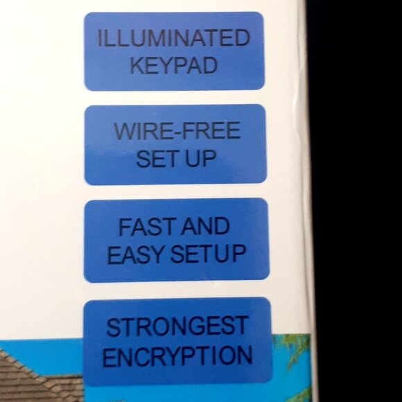 Universal Garage Door Opener Keypad Wireless Keypad Keyless Entry Compatible NOB - Picture 4 of 10